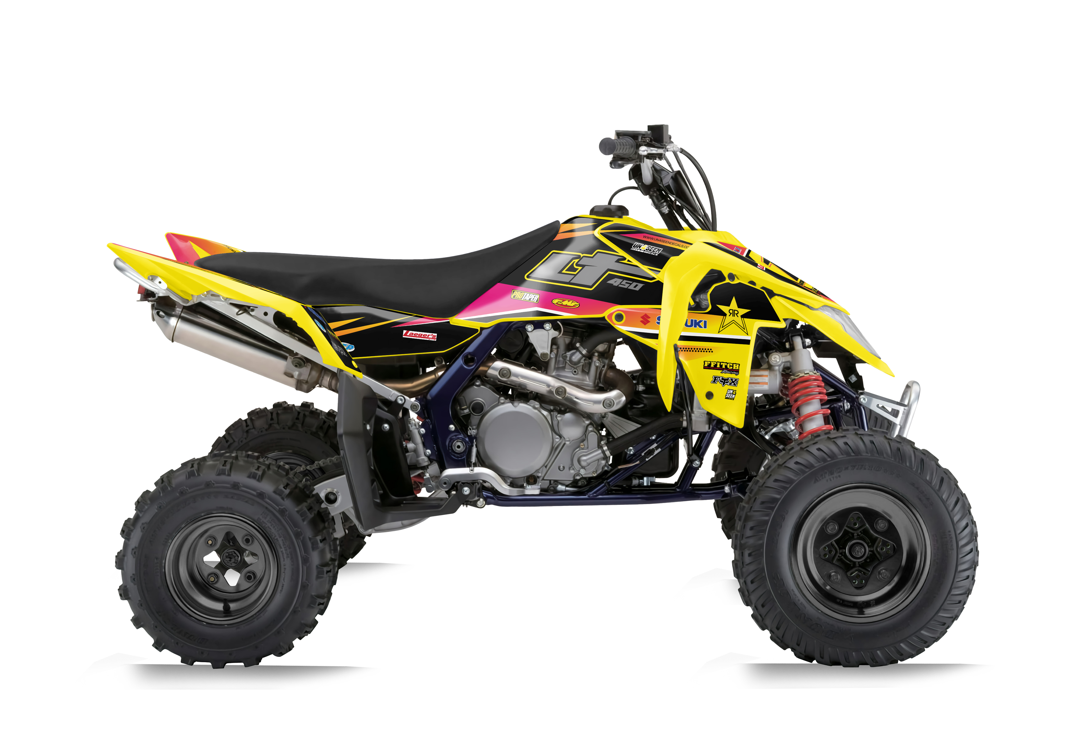 Suzuki LTR450 ATV Graphics Kit - Ree New Zealand