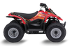 Suzuki LT50A  ATV Graphics - Plaster Red