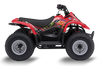 Suzuki LT50A ATV Graphics - Monster Red