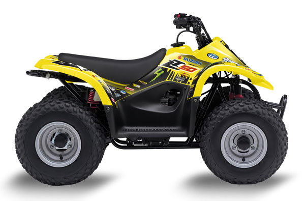 Suzuki LT50A ATV Graphics - Monster