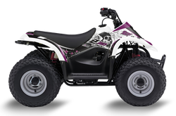 Suzuki LT50A  ATV Graphics - Skulls & Petals