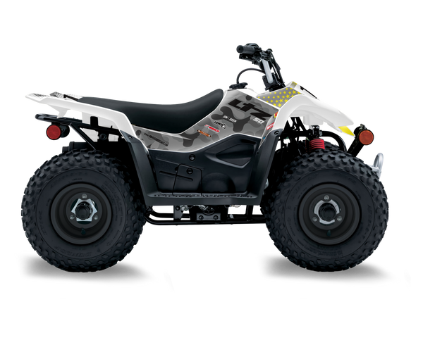 Suzuki LTZ50 ATV Graphics - Camo D