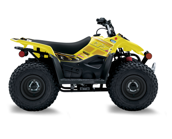 Suzuki LTZ50 ATV Graphics - Plaster