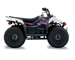 Suzuki LTZ50 ATV Graphics - Loaded