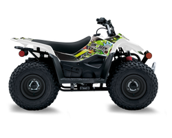 Suzuki LTZ50 ATV Graphics - RICK AND MORTY