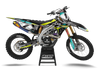 Suzuki Graphics Kit - Wild Obie Aqua