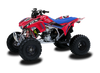 Honda TRX450R ATV Graphics Kit - Whaka