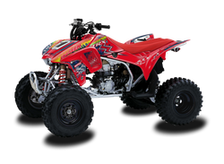 Honda TRX450R ATV Graphics Kit - Glowsplash