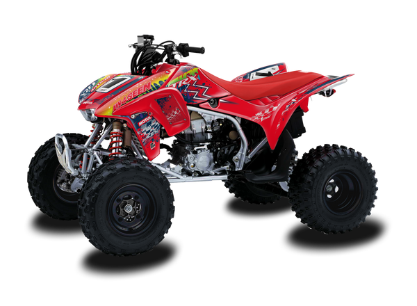 Honda TRX450R ATV Graphics Kit - Glowsplash