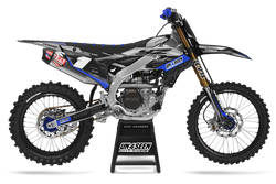Yamaha Charming Grey Graphic Kit - YZ YZF WR TTR PW Models | All Years