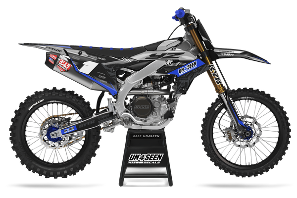 Yamaha Charming Grey Graphic Kit - YZ YZF WR TTR PW Models | All Years