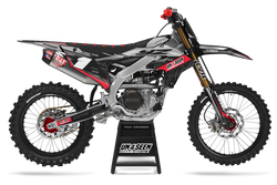 Yamaha Charming Red Graphic Kit - YZ YZF WR TTR PW Models | All Years