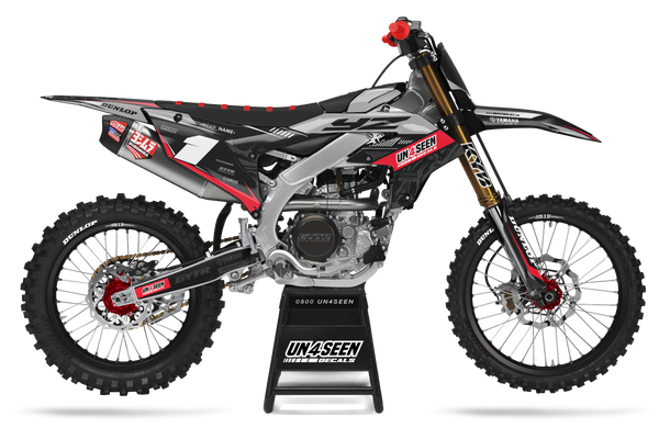 Yamaha Charming Red Graphic Kit - YZ YZF WR TTR PW Models | All Years