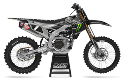 Yamaha Growl Edition Black Graphic Kit - YZ YZF WR TTR PW Models | All Years