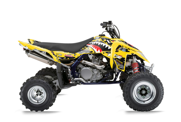 Suzuki LTR450 ATV Graphics Kit - Warhead Yellow