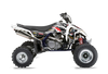 Suzuki LTR450 ATV Graphics Kit - Warhead White