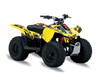 Suzuki LTZ50 ATV Graphics - Warhead Yellow