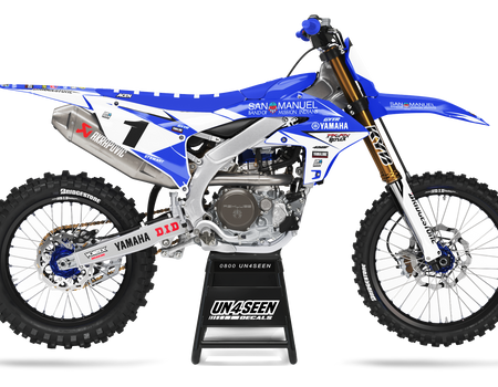 Yamaha James Stewart Replica Graphics Kit - YZ YZF WR TTR PW Models | All Years