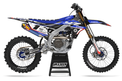 Yamaha Rage Red Graphic Kit - YZ YZF WR TTR PW Models | All Years