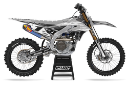 Yamaha Company Grey Graphic Kit - YZ YZF WR TTR PW Models | All Years