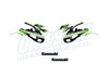 2002 KX250 Kawasaki OEM replica Decals
