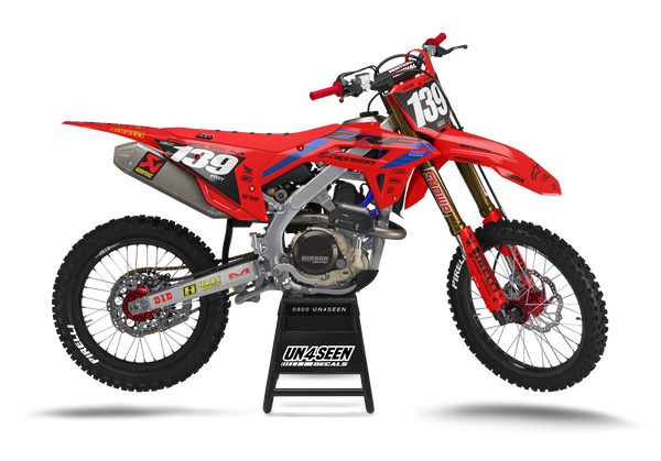 Honda King Pase Graphic Kit - CRF CR XR Models | All Years