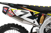 Suzuki Graphics Kit - Stewart Replica Yellow