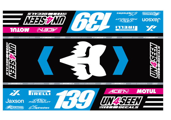 Custom Made Bike Mat - Race