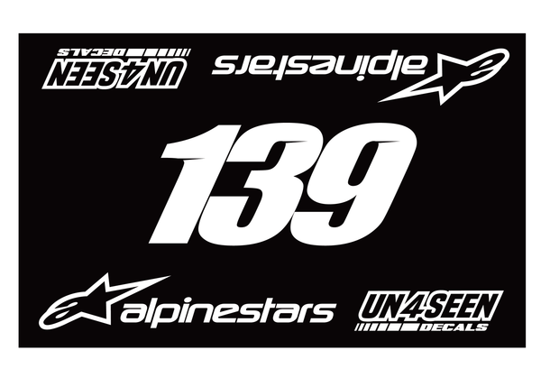 Custom Made Bike Mat - Alps