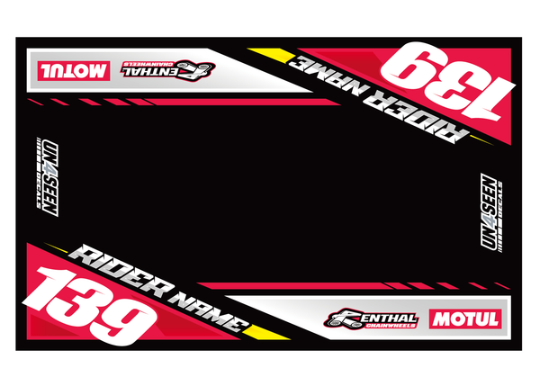 Custom Made Bike Mat - Moto