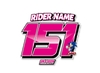 Shirt Print / Rider ID - Sonic