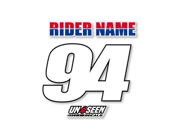 Shirt Print / Rider ID - Roxcen