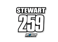Shirt Print / Rider ID - Stewart 259 Style