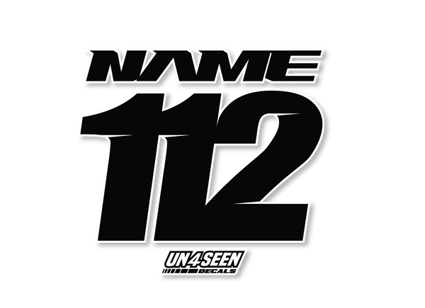 Shirt Print / Rider ID - Race