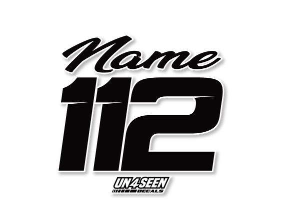Shirt Print / Rider ID - Simple