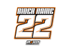 Shirt Print / Rider ID - Plate