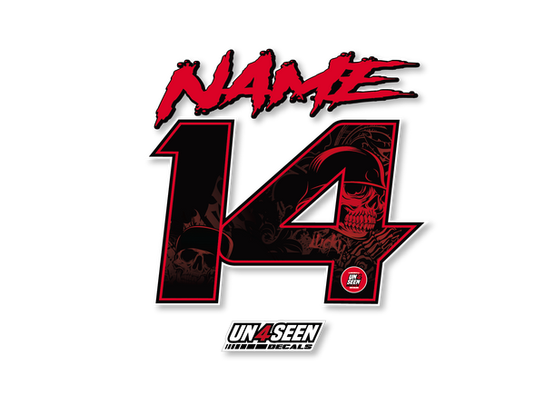 Shirt Print / Rider ID - Skulls