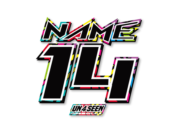 Shirt Print / Rider ID - Confetti
