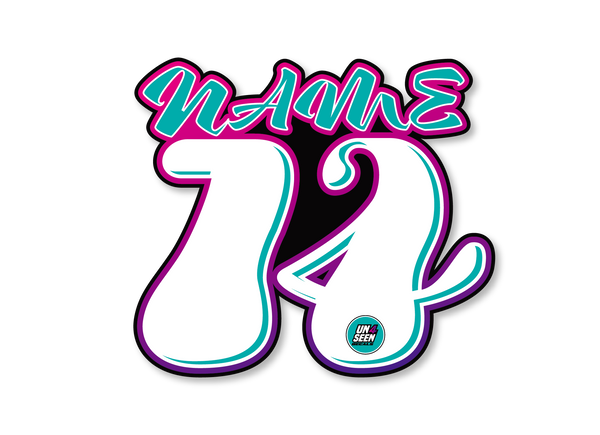 Shirt Print / Rider ID - Bubbly