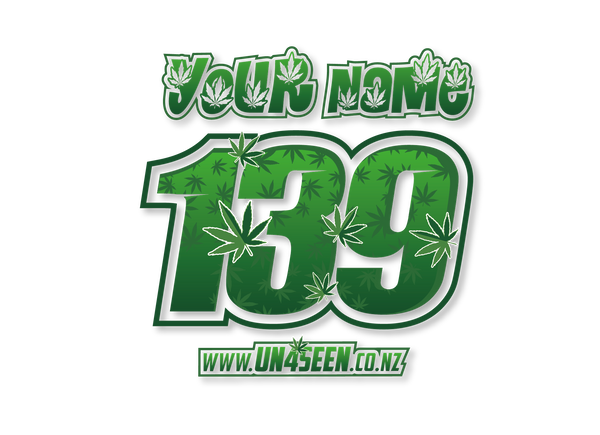 Shirt Print / Rider ID - Ganja