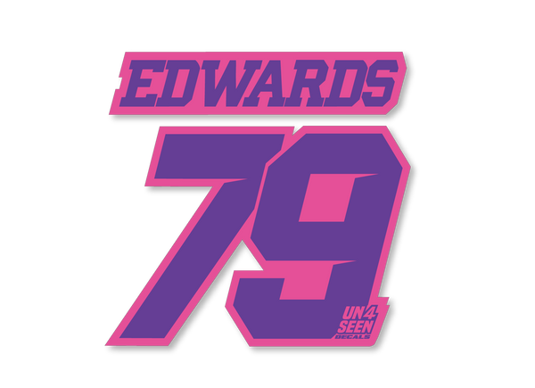 Shirt Print / Rider ID - Edwards