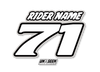 Shirt Print / Rider ID - Myfirstnumber