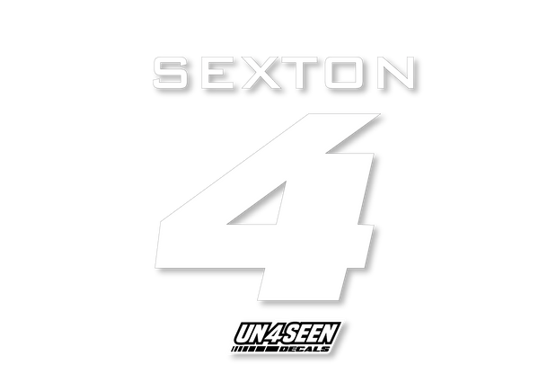 Shirt Print / Rider ID - SEXTON