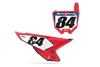 Honda Number Background Decals - 2025 Motul Honda Racing Team Replica