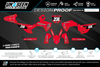 Honda Anzoer Graphics Kit - CRF CR XR Models | All Years