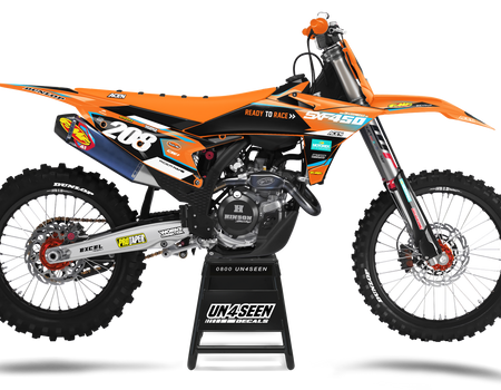 KTM Louie Graphics Kit - SX SXF XC XCF EXC EXCF Models | All Years