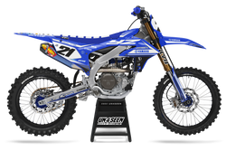 Yamaha Grooby Blue Graphic Kit - YZ YZF WR TTR PW Models | All Years
