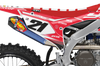 Yamaha Graphics Kit - Grooby Red