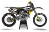 Triumph Racing Graphics Kit - Smile Yellow