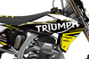Triumph Racing Graphics Kit - Smile Yellow